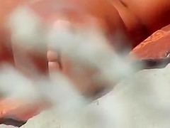 pussy on a greek beach