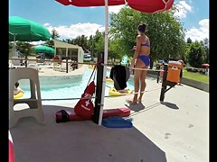 Hot girls at the waterpark