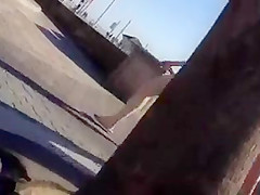 Candid HB voyeur ass