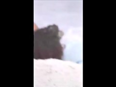 quick beach crotch shot 17, tiny thong full cameltoe