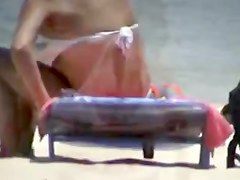 Candid Chubby Huge Busty Bikini Tits