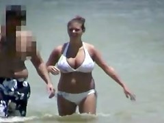 Candid Chubby Huge Busty Bikini Tits