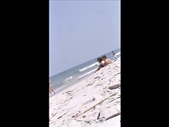 candid running playful beach teen tit and ass voyeur