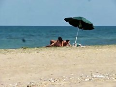 romanian cuple sex on the beach