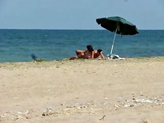romanian cuple sex on the beach