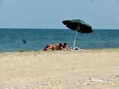 romanian cuple sex on the beach