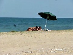 romanian cuple sex on the beach