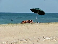 romanian cuple sex on the beach