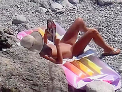 Nudists in the Crimea.