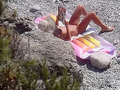 Nudists in the Crimea.