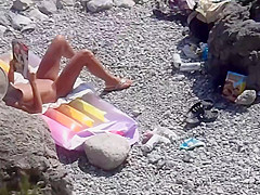 Nudists in the Crimea.