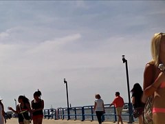 Candid Beach Bikini Butt Ass West Michigan Booty Go Fish