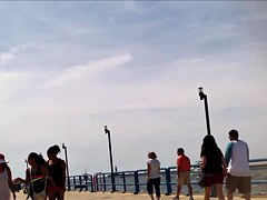 Candid Beach Bikini Butt Ass West Michigan Booty Go Fish