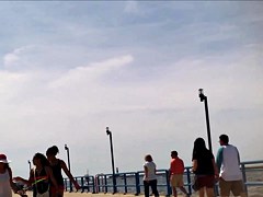 Candid Beach Bikini Butt Ass West Michigan Booty Go Fish
