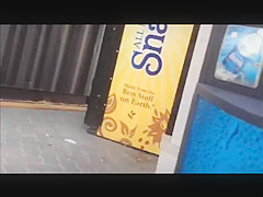 Voyeur'd ass at beach