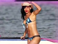 Rihanna - Bikini Booty Surfing compilation
