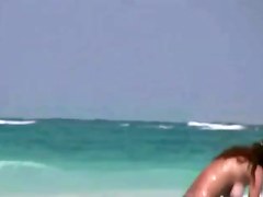 topless beach girls - candid ass