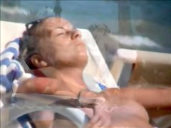 incredible french girl topless beach tunesia