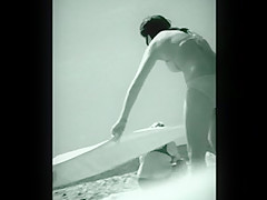 Xray - See through bikini at the beach