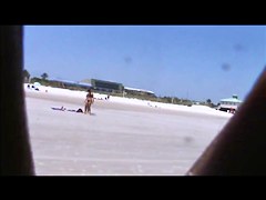 candid beach crotch shot 145, fat pussy, wide open