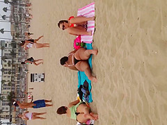 Big booty beach ass