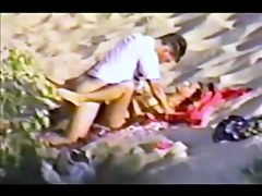 young couple having sex at the beach part 2