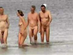 on the beach