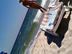 topless beach voyeur