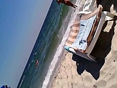 topless beach voyeur