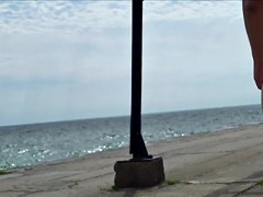 Candid Beach Bikini Butt Ass West Michigan Booty OMG