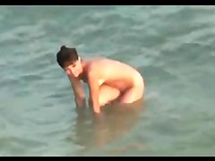 Hidden cam couple on the beach
