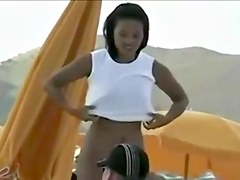 Voyeur - Beach. Cute Girl.