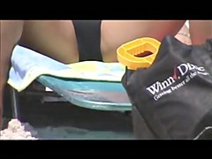 candid beach spy crotch 86 wide open cameltoe