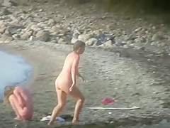 HAPPY AND STILL SEXY ON BEACH 1