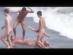 Nude Beach - Fun Photoshoot