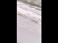 hot milf beach voyeur jiggly jugs 12