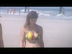hot milf beach voyeur 9 and 10 huge jiggly tits