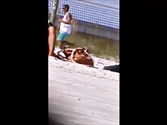 blonde and friend crotch shot 166,, tight bikini,, cameltoe