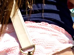 Candid Beach Bikini Butt Ass West Michigan Booty Sorority 1