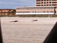 caught rubbing fat pussy at beach, crotch shot spy 164
