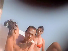 incredible french girl tunesia topless beach
