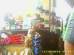 novinha shortinho coladinho