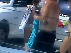 Candid PAWG in bikini