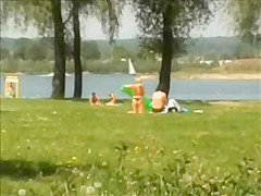 beach spy voyeur
