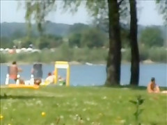 beach spy voyeur