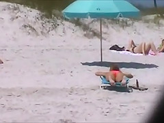 beach blonde perky ass crotch shot spy 156