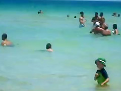 Wide Sexy Hips Big asses on beach 2014