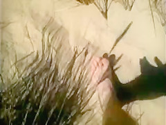 Mature beach voyeured topless (caught!)