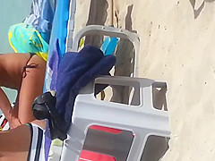 Caught playing Voyeur on Cyprus Beach