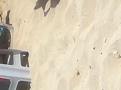 Caught playing Voyeur on Cyprus Beach